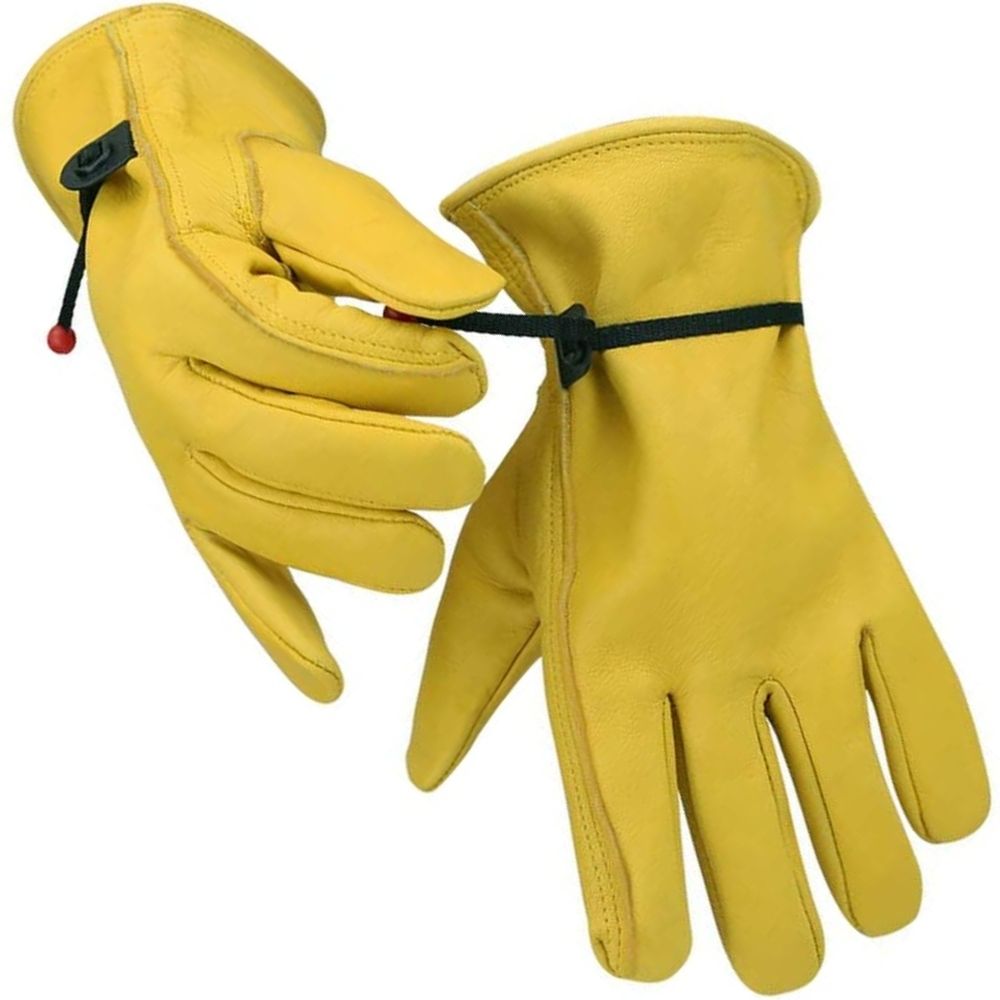 Leather Gardening Gloves: Extra Large: image 6