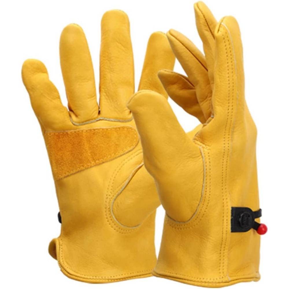 Leather Gardening Gloves: Extra Large: image 7