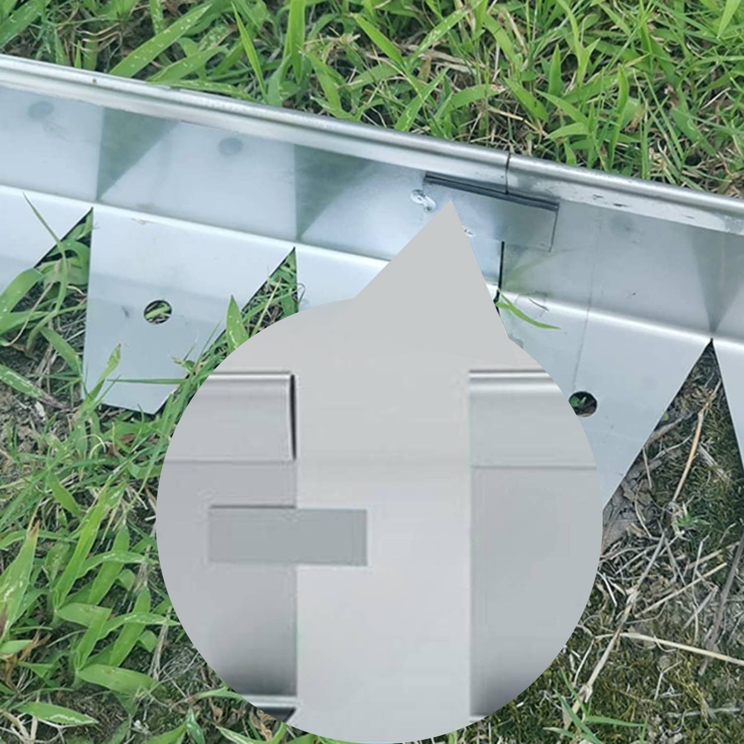 Stainless Steel Garden Edge: 50mm Face Height (per m): image 4