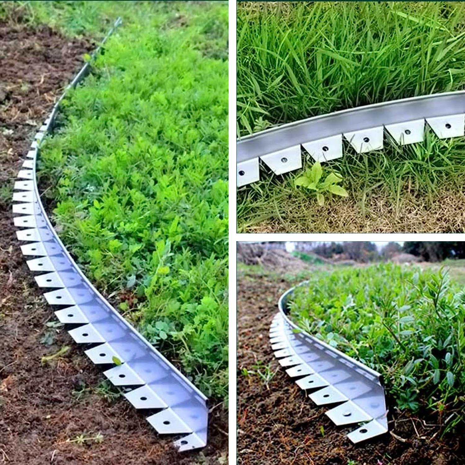Stainless Steel Garden Edge: 50mm Face Height (per m): image 5