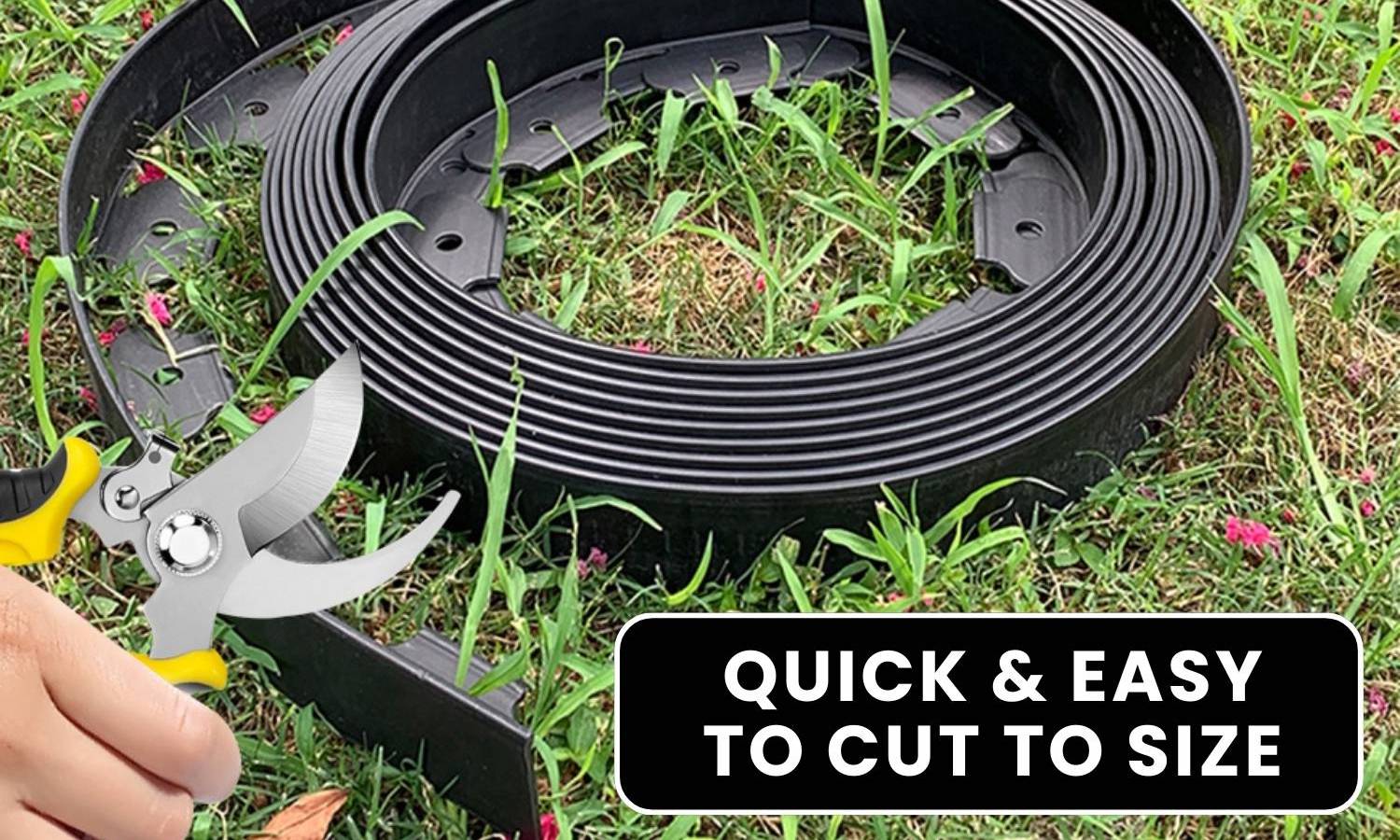 Garden Edging Kit: 10cm Face Height (per m): image 5