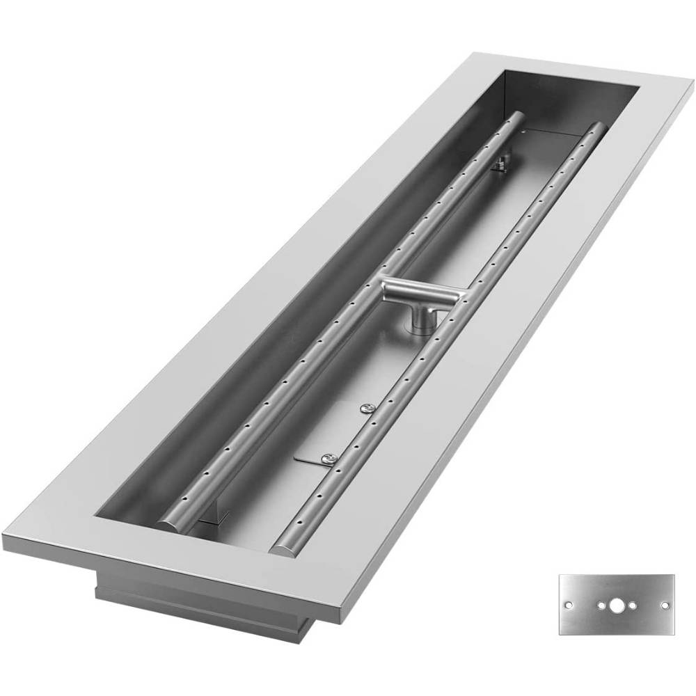 Fire Pit Burner Pan Kit: 82.5cm x 31.7cm Pan: image 10