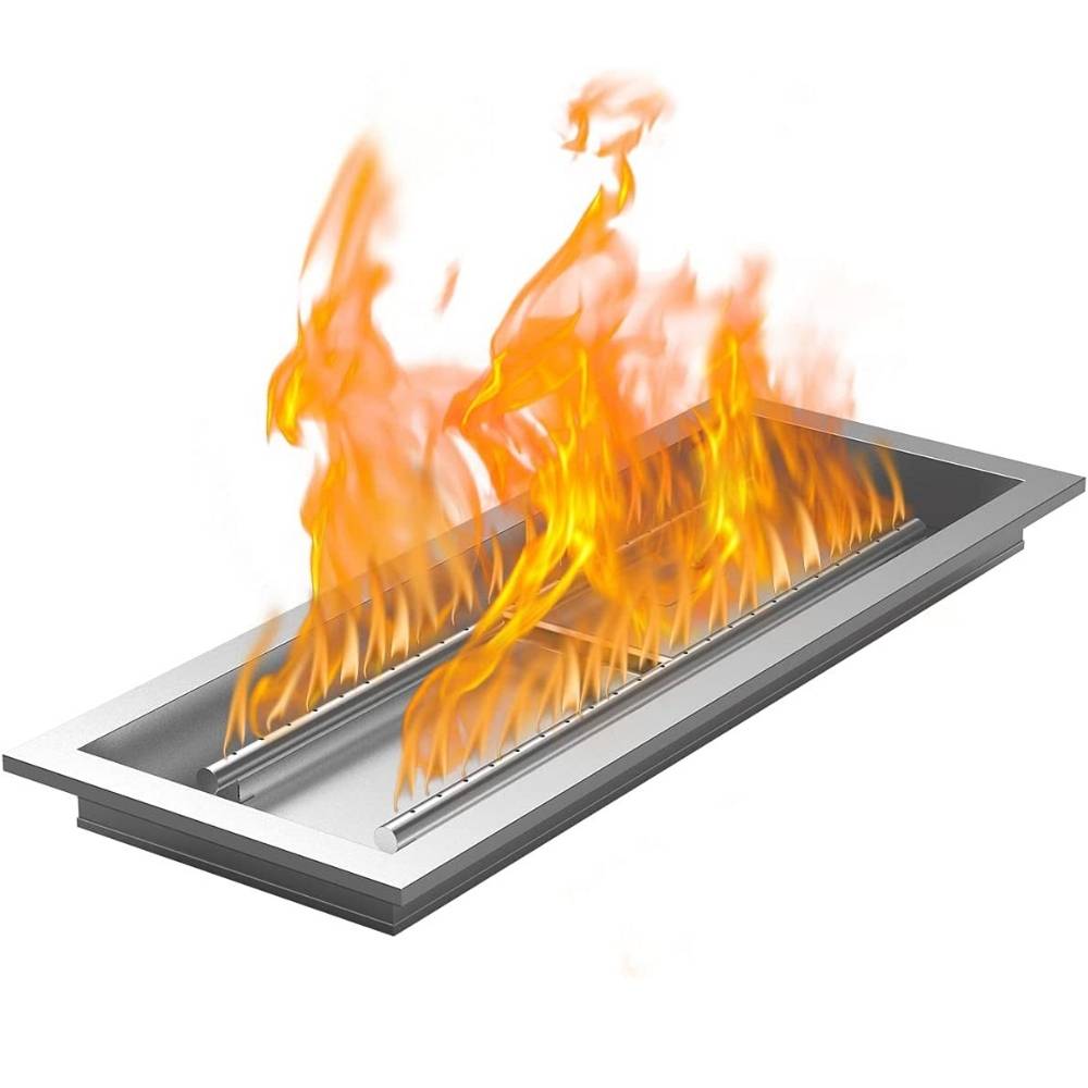 Fire Pit Burner Pan Kit: 82.5cm x 31.7cm Pan: image 9