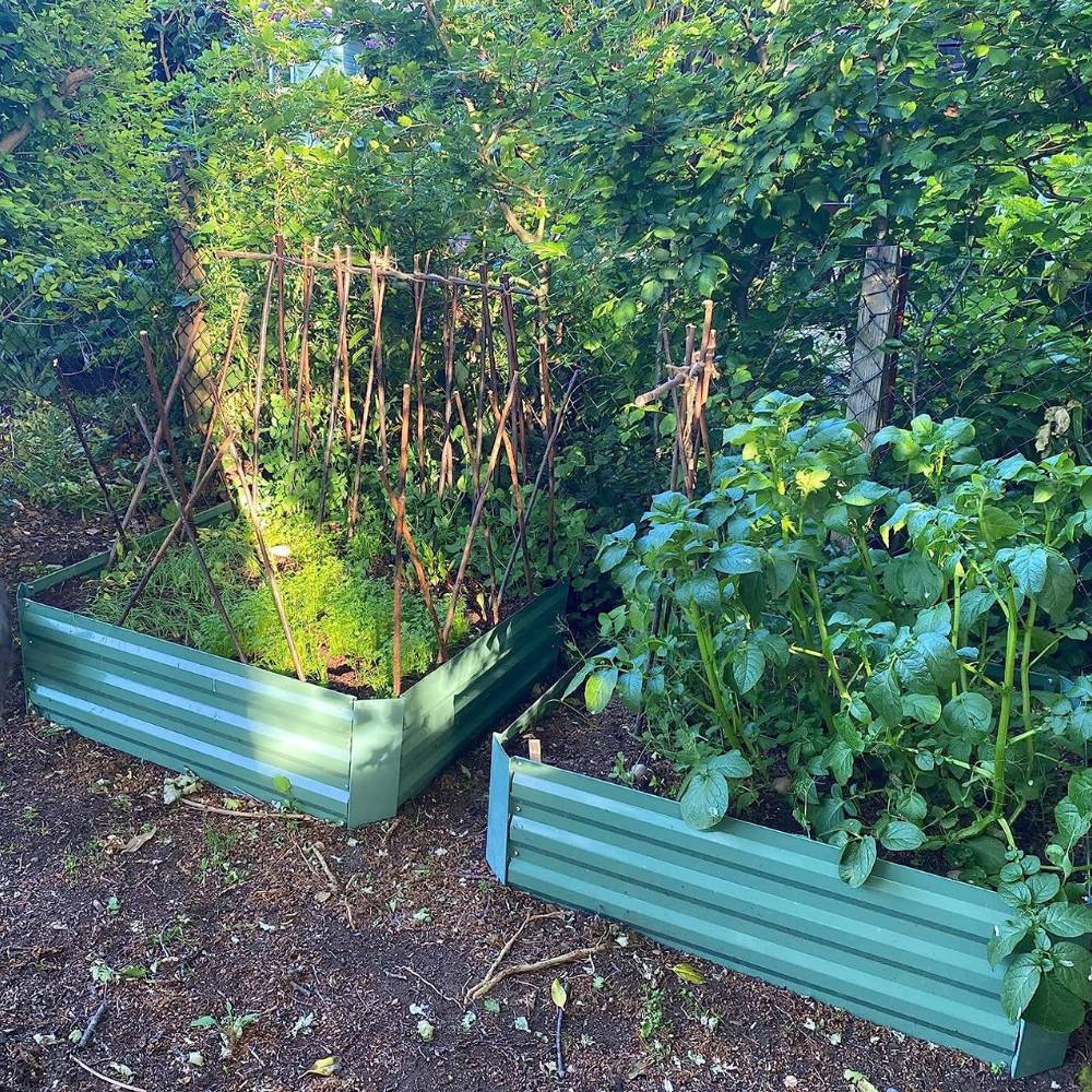 buy steel planter gardening bed